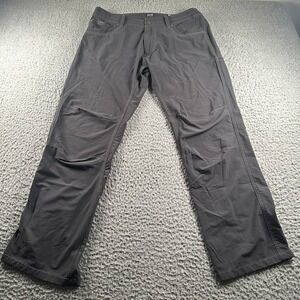 KUHL Pants‎ Mens 34x30 Gray Stretch Nylon Outdoor Hiking Articulated Knees